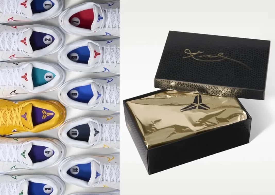 Nike Kobe 4 Protro Draft Day Pack mostrando múltiples colorways del pack