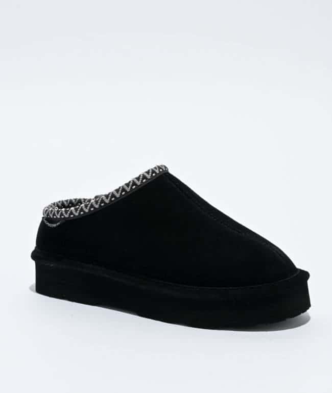 Bearpaw Martis Black Slippers