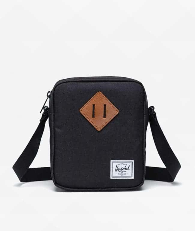 Herschel Supply Co. Heritage Black Crossbody Bag