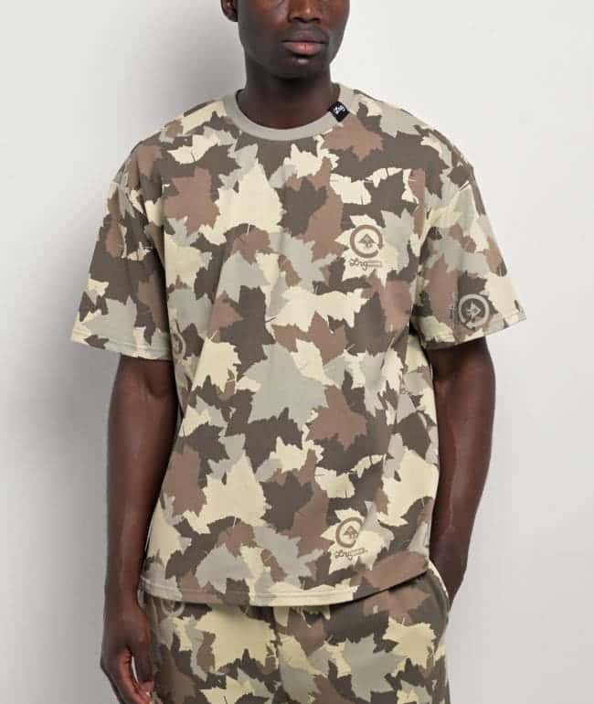 LRG Think Outside Tan Camo T-Shirt