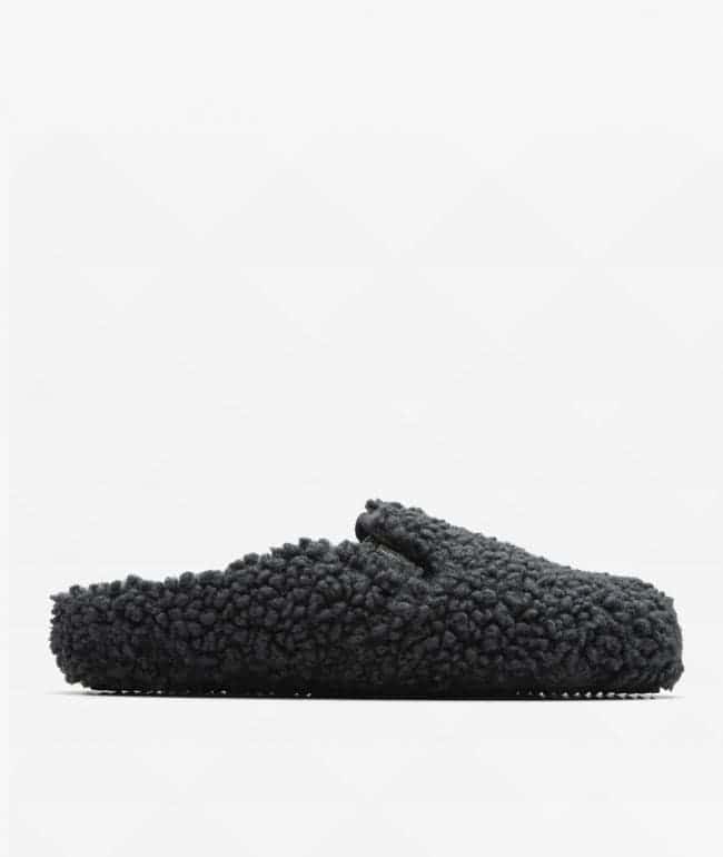 Straye Ventura Furry Carbon Mule Slippers